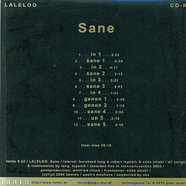 CD LALELOO Sane S. 2