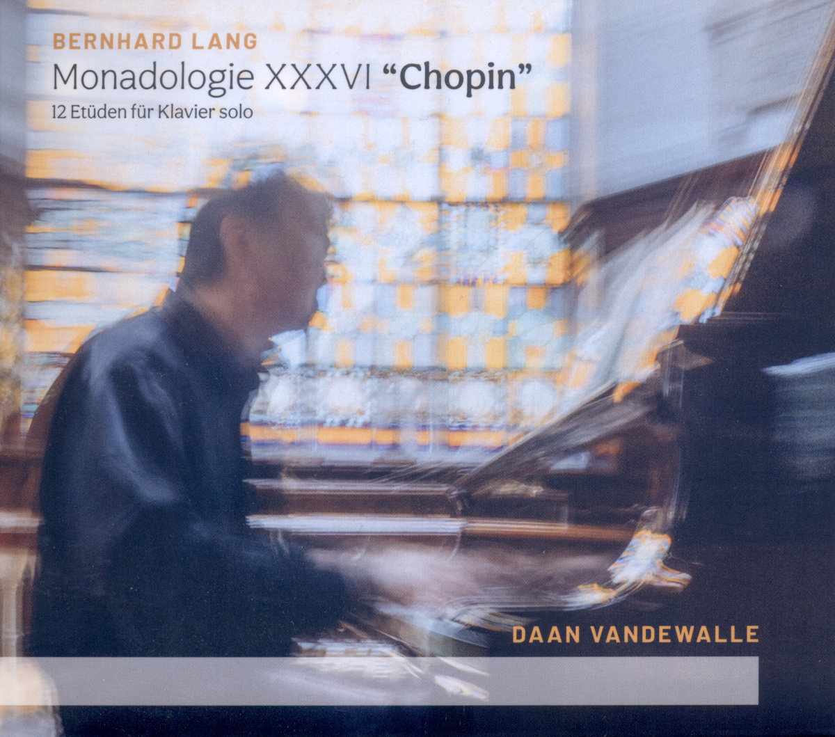 Bernhard Lang: CD Monadologie XXXVI, Cover Seite 1