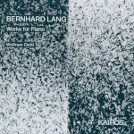 CD Bernhard Lang: Works for Piano